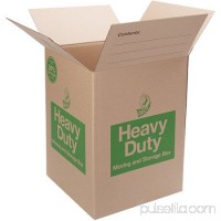 Duck Heavy-Duty Moving/Storage Boxes, 18l x 18w x 24h, Brown -DUC280727   563221731